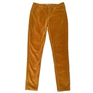 Indigo Thread Co Camel Corduroy Pants Women’s Size 8 Slim Straight